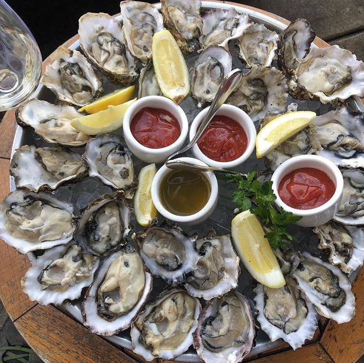 30 oysters